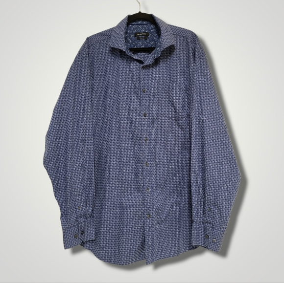 Bugatchi Other - Bugatchi Shirt Classic Fit Button-Up Long Sleeves